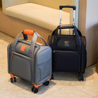 网红拉杆包防水行李箱男16寸登机箱万向轮可提可拉旅行包布箱轻潮