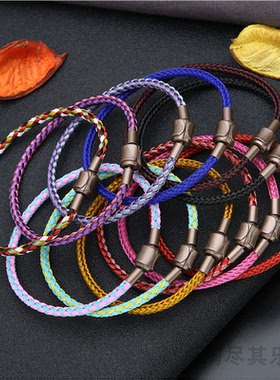 原厂高品质3mm不锈钢丝绳手链