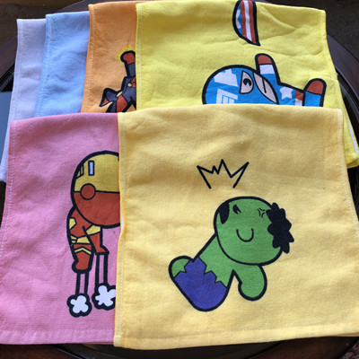 漫威联M可爱纱布男童最爱童巾
