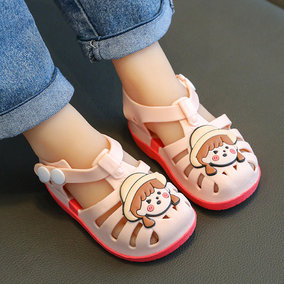 夏季小童凉鞋软底防滑宝宝学步鞋