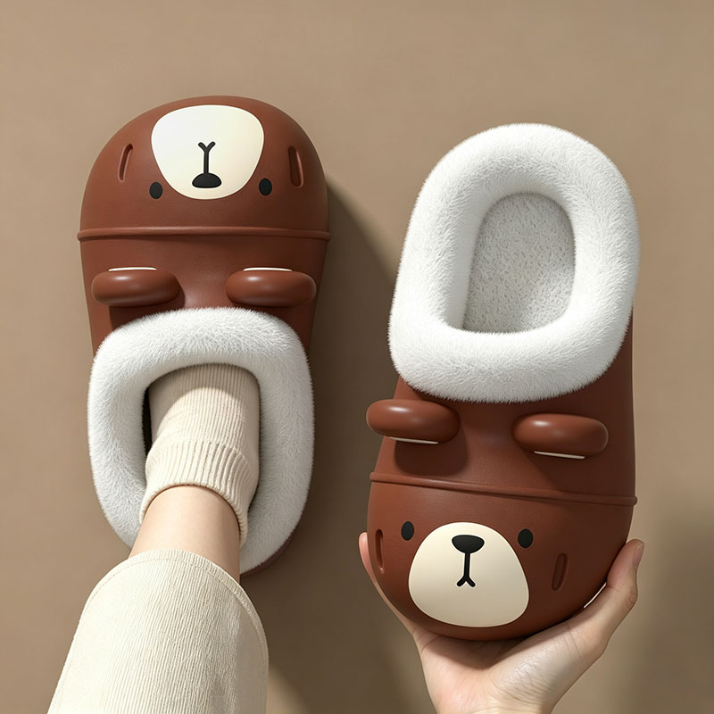 儿童棉拖鞋冬季男童女童