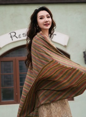 NagarNan-CXN&CAN咖标X系列收藏级面料彩虹条纹lady24457#