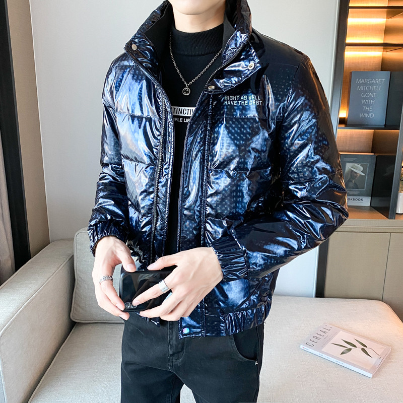 冬装高品质立领亮面字母印花保暖羽绒服外套 3 Y8023-P185控235图片 冬装高品质立领亮面字母印花保暖羽绒服外套 3 Y8023-P185控235图片