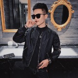 21春款社会小伙英文刺绣韩版棒球领夹克外套1J，男装夹克，星座308A