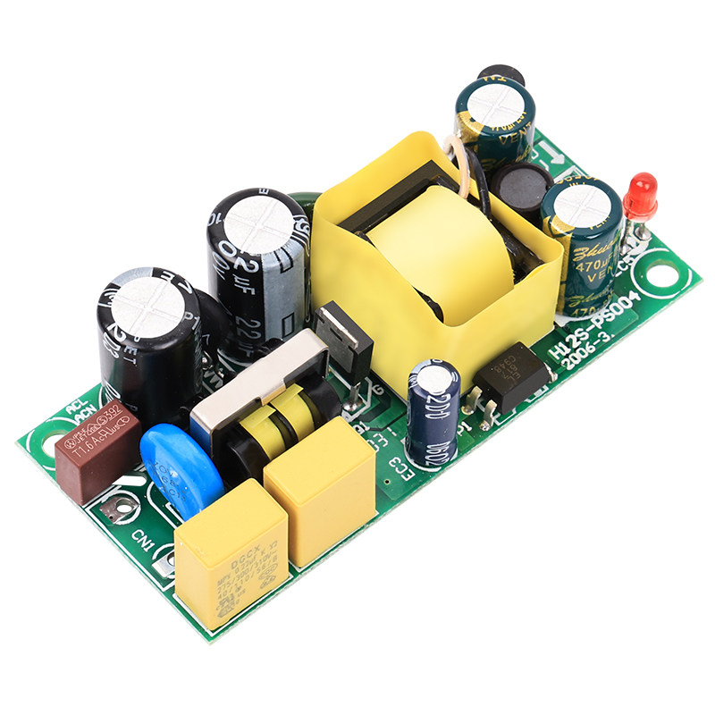 5V1A1.5A开关电源隔离型工业内置模块裸板短路保护恒降等压AC转DC