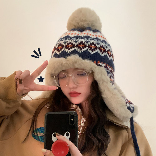 女款秋冬帽子防寒保暖