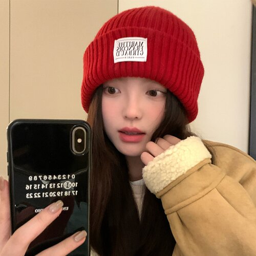 韩版女款秋冬毛线帽保暖防寒