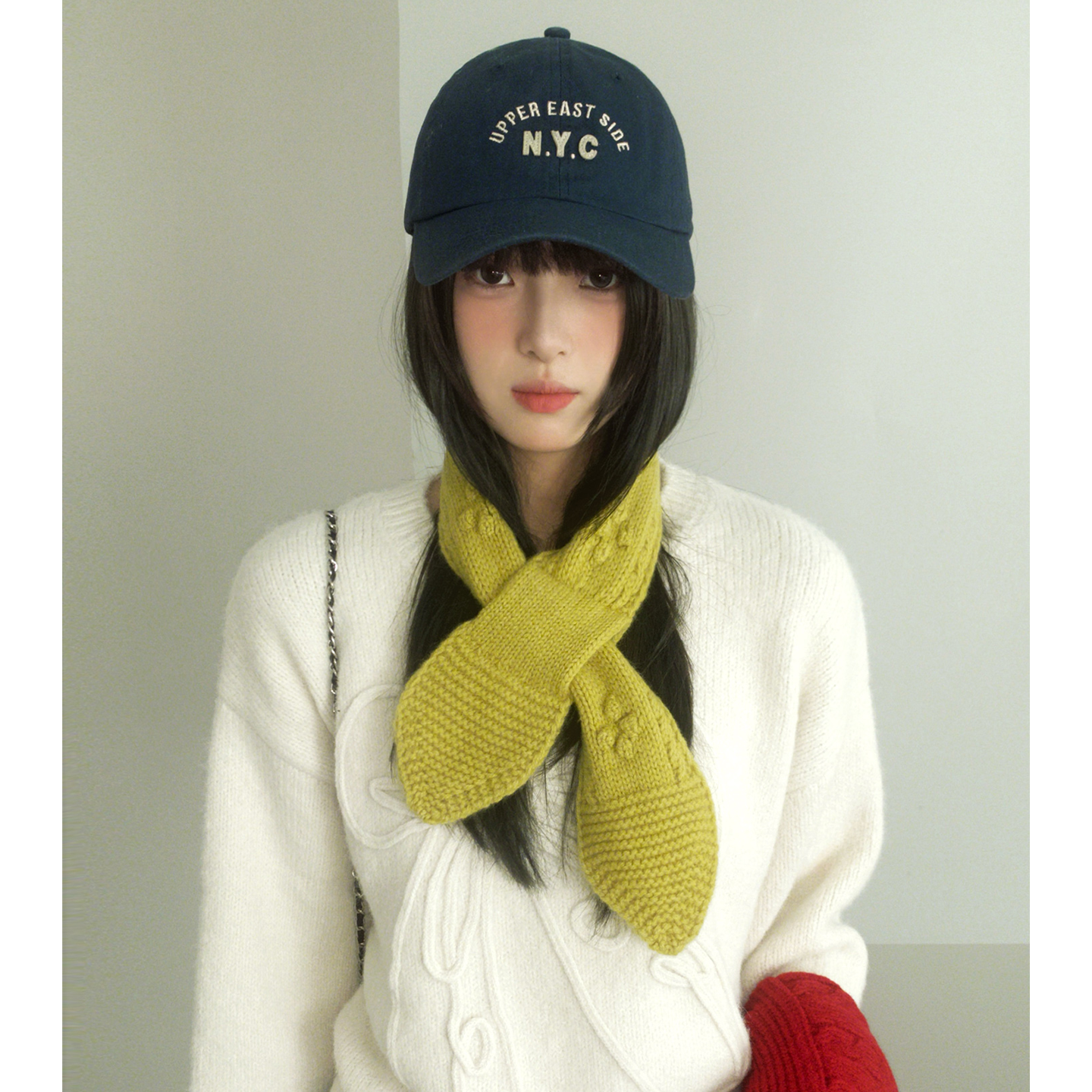 纯羊毛手工钩织小围巾女秋冬季短款护颈交叉围脖韩版保暖小领巾潮,服饰配件/皮带/帽子/围巾,围巾/丝巾/披肩,淘宝优惠券,粉丝福利购,淘宝优惠卷