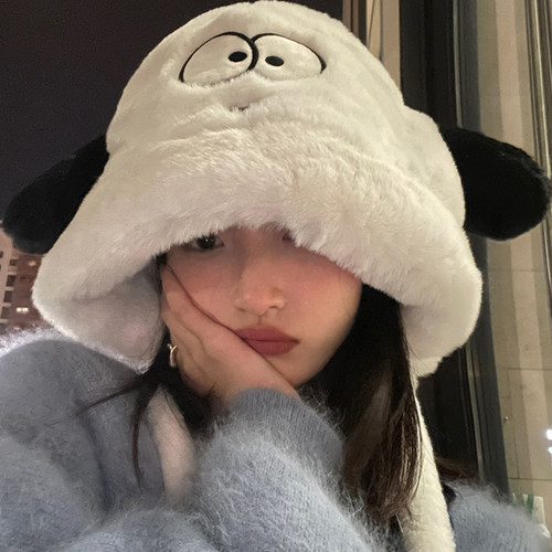 帽子unclecm女生护耳秋冬