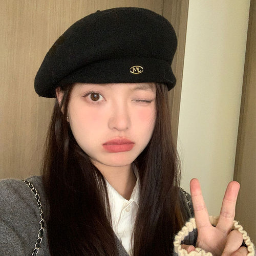 百搭女秋冬贝雷帽时尚
