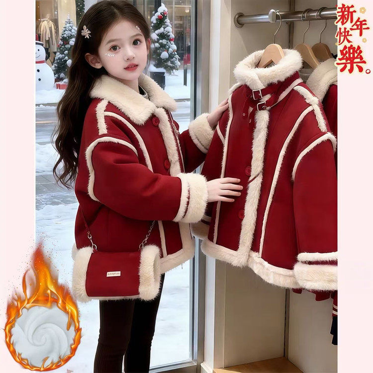 小黑米&新年皮毛一体红外套带包包,童装/婴儿装/亲子装,普通外套,淘宝优惠券,粉丝福利购,淘宝优惠卷