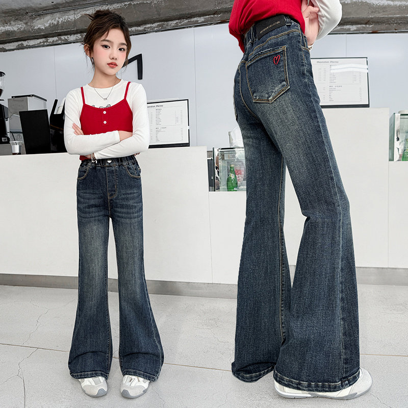 陶陶果童装&6250后袋小爱心喇叭裤1,童装/婴儿装/亲子装,裤子,淘宝优惠券,粉丝福利购,淘宝优惠卷