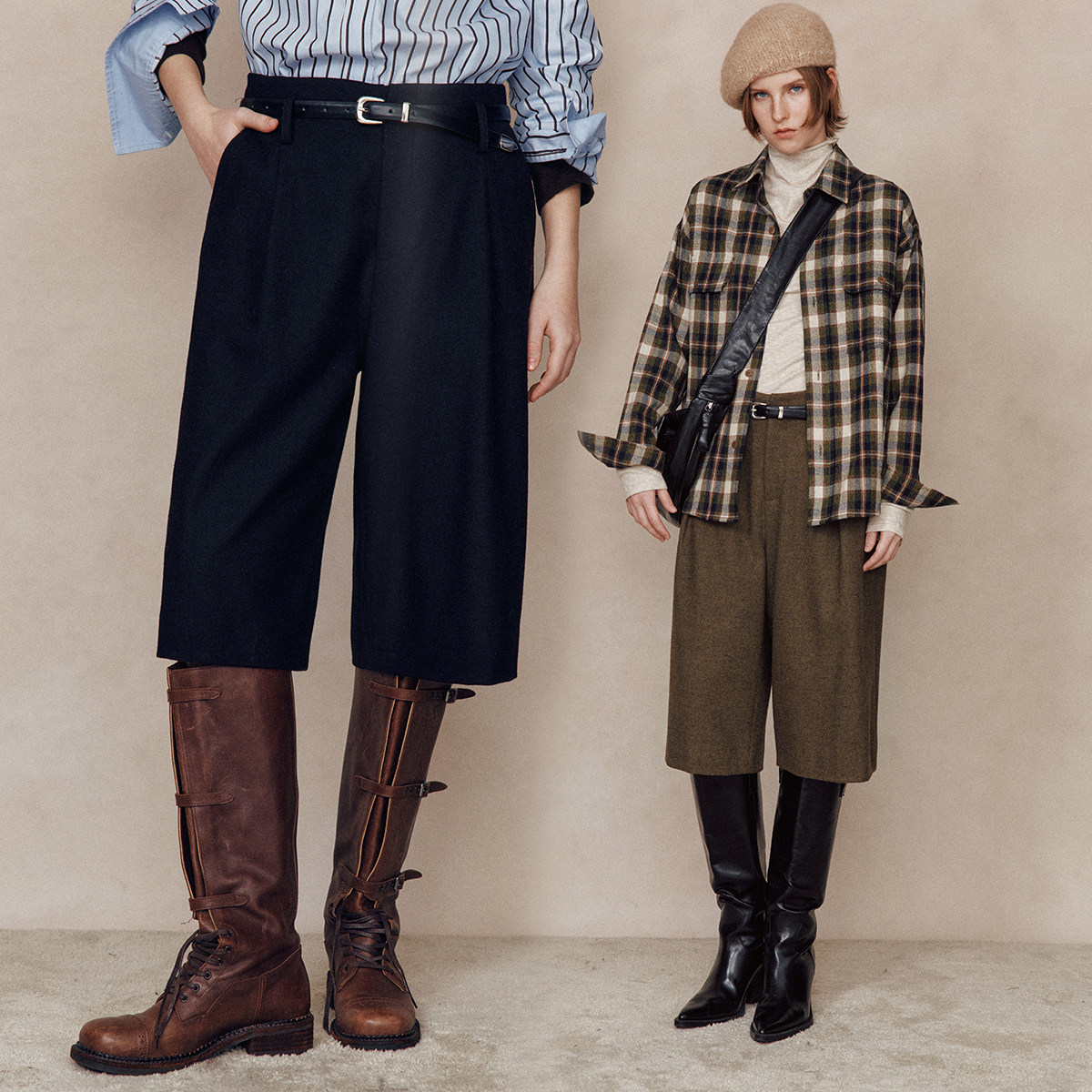 【粗腿救星】帅气有型 简约羊毛毛呢法兰绒磨毛百慕大西装短裤女,女装/女士精品,西装裤/正装裤,淘宝优惠券,粉丝福利购,淘宝优惠卷