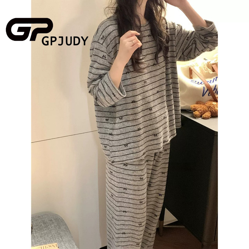 日本GP&JP德绒睡衣女秋冬