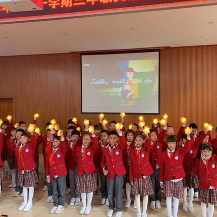 舞台合唱表演单个手持五角星灯演出道具舞蹈发光手拿星星灯装饰