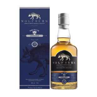 沃富奔战船波本桶强原酒WOLFBURN58度单一麦芽威士忌700ml洋酒