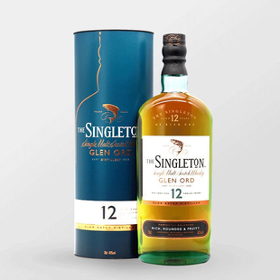 苏格登12年带盒格兰欧德 苏格兰单一麦芽威士忌纯麦洋酒正品700ml