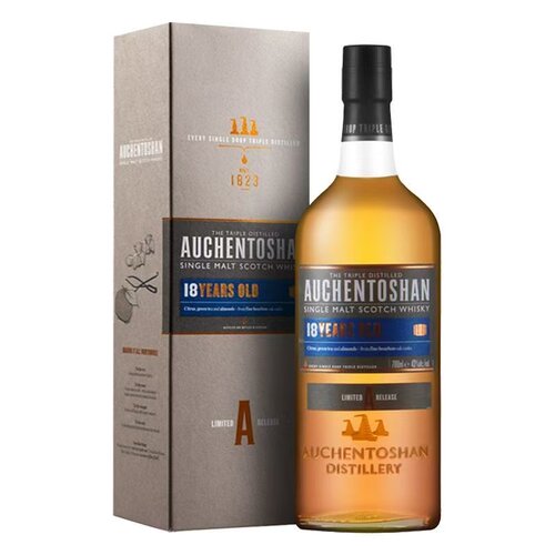欧肯特轩18年单一麦芽威士忌 Auchentoshan Lowland 低地产区洋酒
