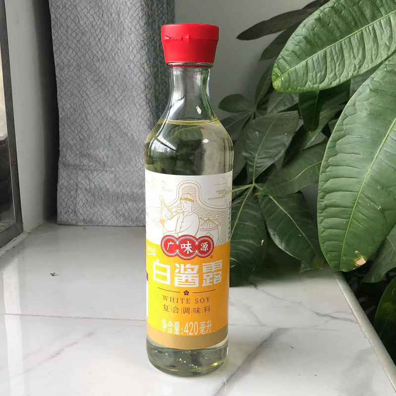 广味源白酱露420ML装原色无色味极鲜西餐复合调味汁豉油白酱油家