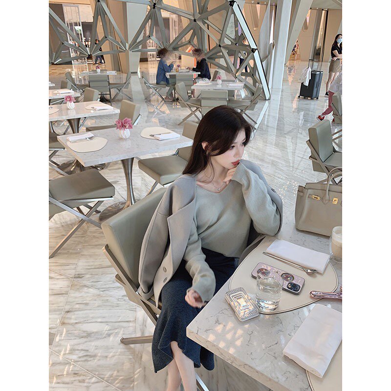 loose woolen jacket - Product image 2