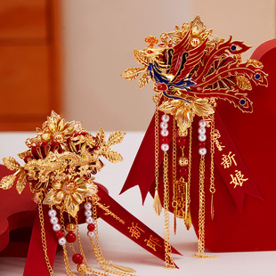 胸花结婚用新款高级女方送亲新娘新郎伴郎伴娘襟花嘉宾胸针喜庆场