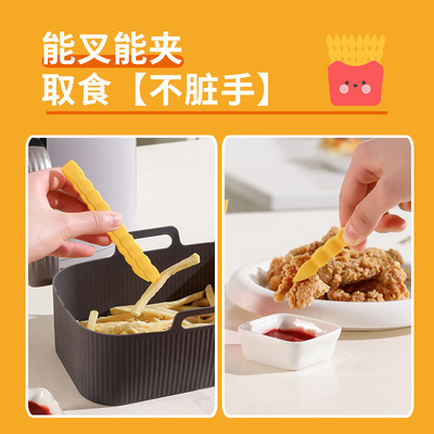 磁吸冰箱高颜值可爱水果叉家用