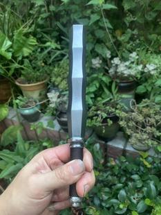 裁决之杖 模型 热血传奇 手作 金属 一体实心花纹钢