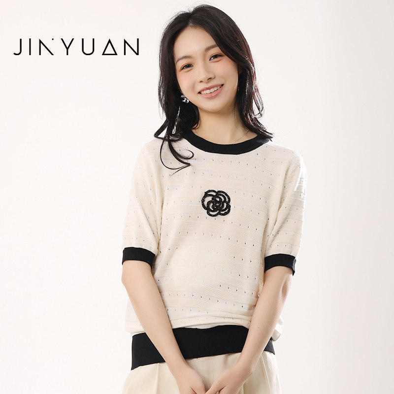 金苑2024年夏季新款时尚T恤