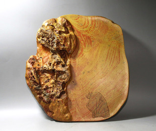 米芾拜石砚-非遗红丝砚文创精品文房实用原石砚台收藏礼盒包邮