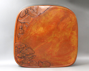 暮云合璧砚-非遗红丝砚李清照文创精品文房书法砚台收藏礼盒包邮