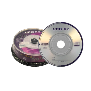 UNIS紫光 刻录盘   3寸CD  空白光盘 A++品质小光盘   可打印3寸小CD光碟
