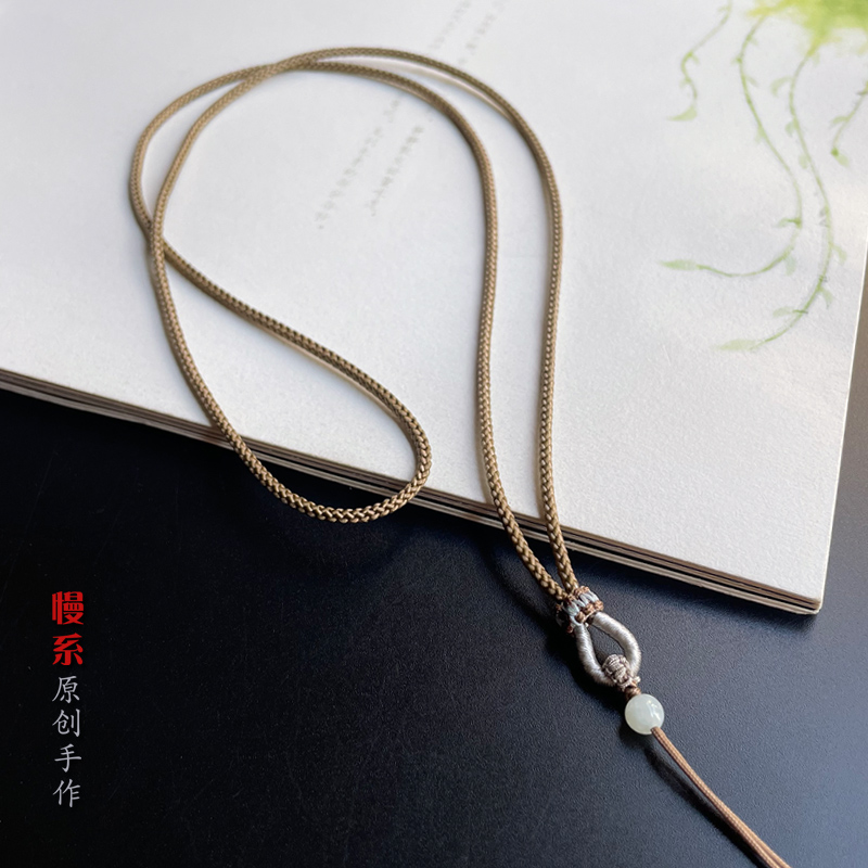 慢系原创挂件绳手工精编