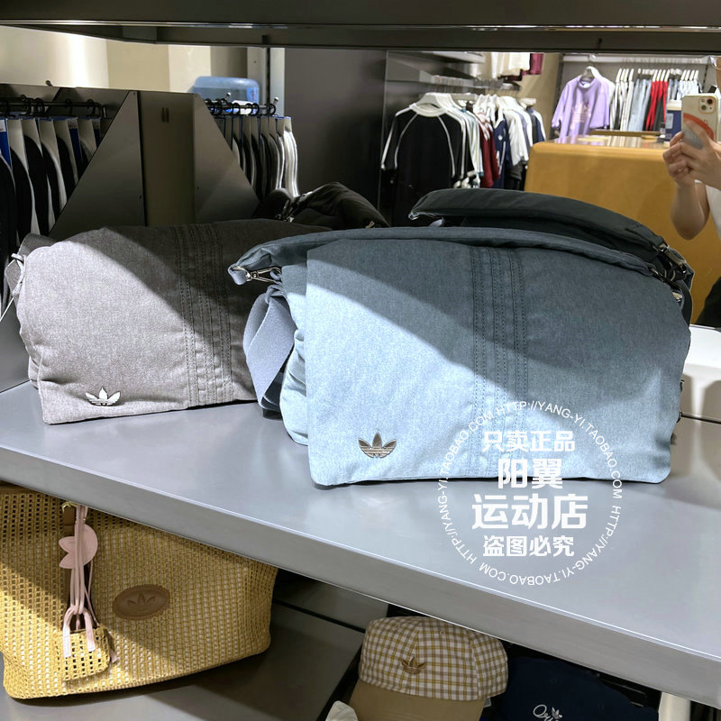阿迪达斯 2026年夏季 Adicolor系列中性 休闲斜挎包LD6377 LD6378