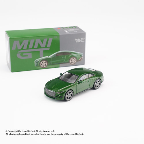 MINIGT 1161 1:64 宾利巴图 圣甲虫绿 Mulliner 合金汽车模型