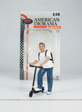 American Diorama 1:18 树脂 汽车模型人偶（不含汽车模型）