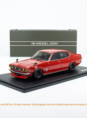 IG 1:18 日产 Bluebird U 2000GTX (G610) 汽车模型