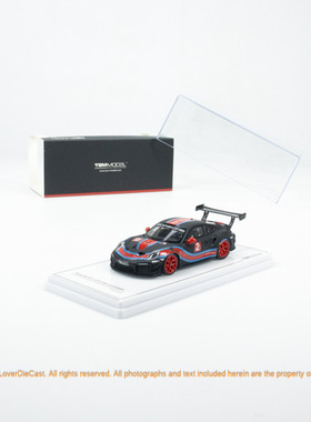 TSM 1:43 保時捷911 GT2 RS Clubsport Presentation汽车模型摆件