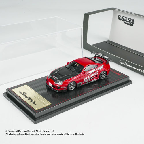 IG+TW 1:18 丰田 Toyota Supra JZA80 RZ 红色 合金汽车模型