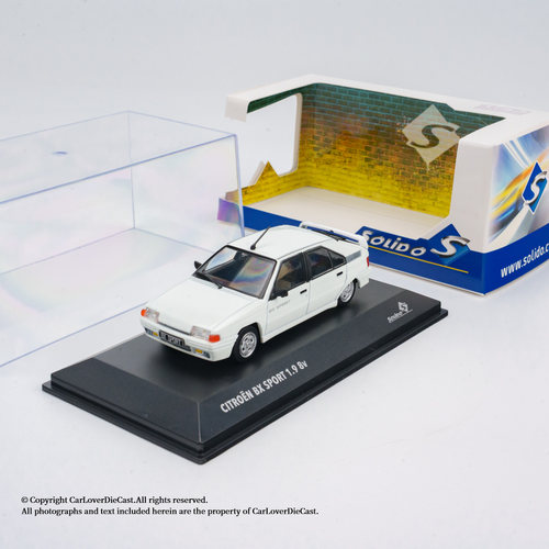 Solido 1:43 雪铁龙 CITROËN BX Sport 1985 白色 合金汽车模型