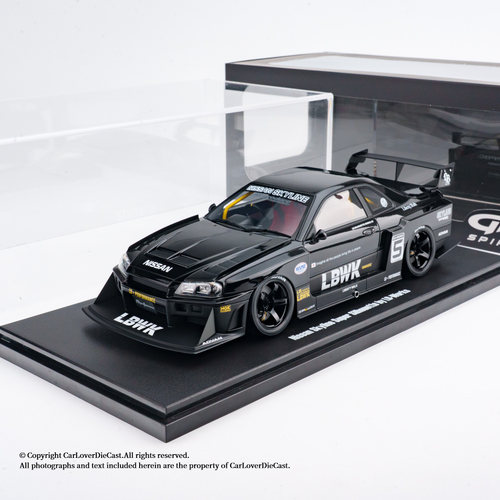 GT Spirit 1:18 日产 NISSAN Skyline GTR R34 LB 树脂 汽车模型