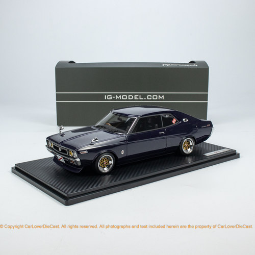 IG 1:18 日产  Laurel 2000SGX (C130) 紫色 汽车模型