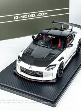 IG 1:18 TOP SECRET Fairlady Z (RZ34) 白色 汽车模型