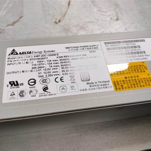 SUN T3-1 T4-1 X4270M2电源 300-2235-03 AWF-2DC-1200W-S