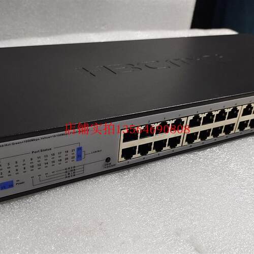 华三H3C Mini S1224F 24口千兆电2光口非网管机架式  实图拍摄