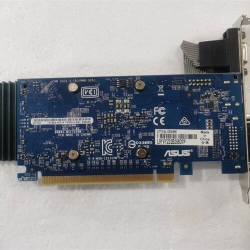 华硕GT710-SL-1GD5-BRK 显卡  低功耗 静音版 很新 710 显卡 HDMI