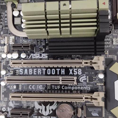 ASUS/华硕 剑齿虎 X58主板 SABERTOOTH X58 66针 L5639 x5650好用