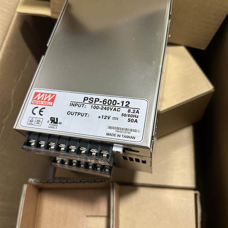 台湾明纬PSP-600-12 12V50A SP-500-12 全新原装正品