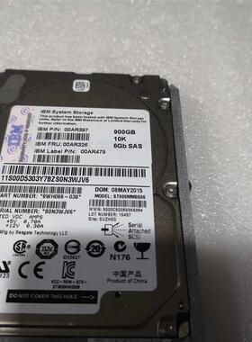 IBM V7000 00AR326 00AR397 00AR479 00WY598 900G10K 2.5 现货