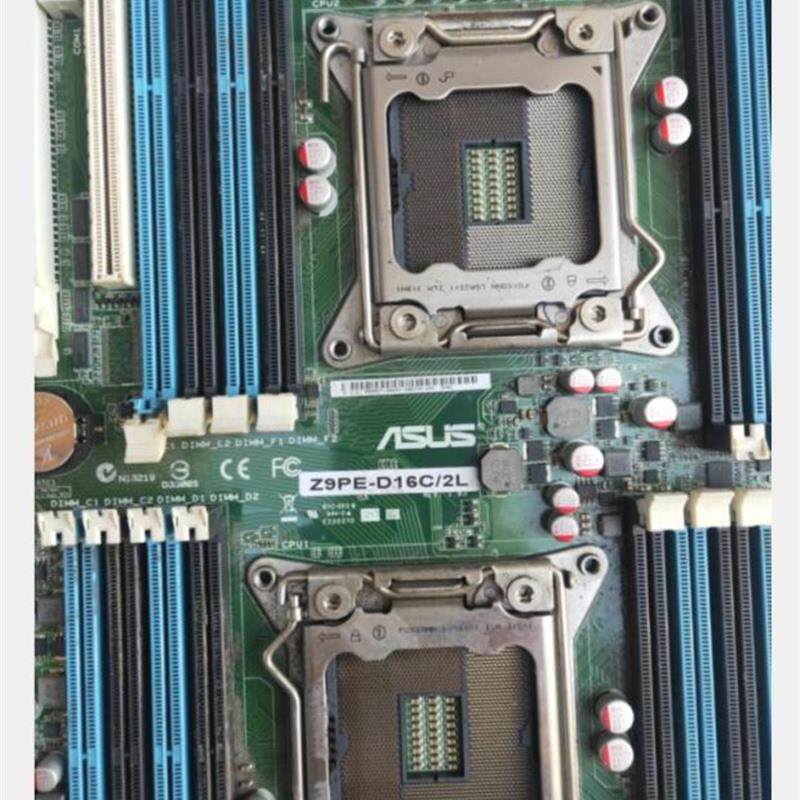 Asus/华硕 Z9PE-D16C/2L 2011针 X79双路服务器主板支持 C602芯片