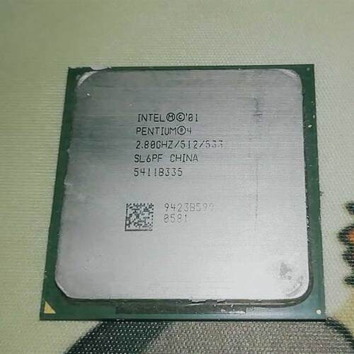 P4 2.8 478针533 CPU /奔腾4 2.8 512 533MHZ 支持845主板